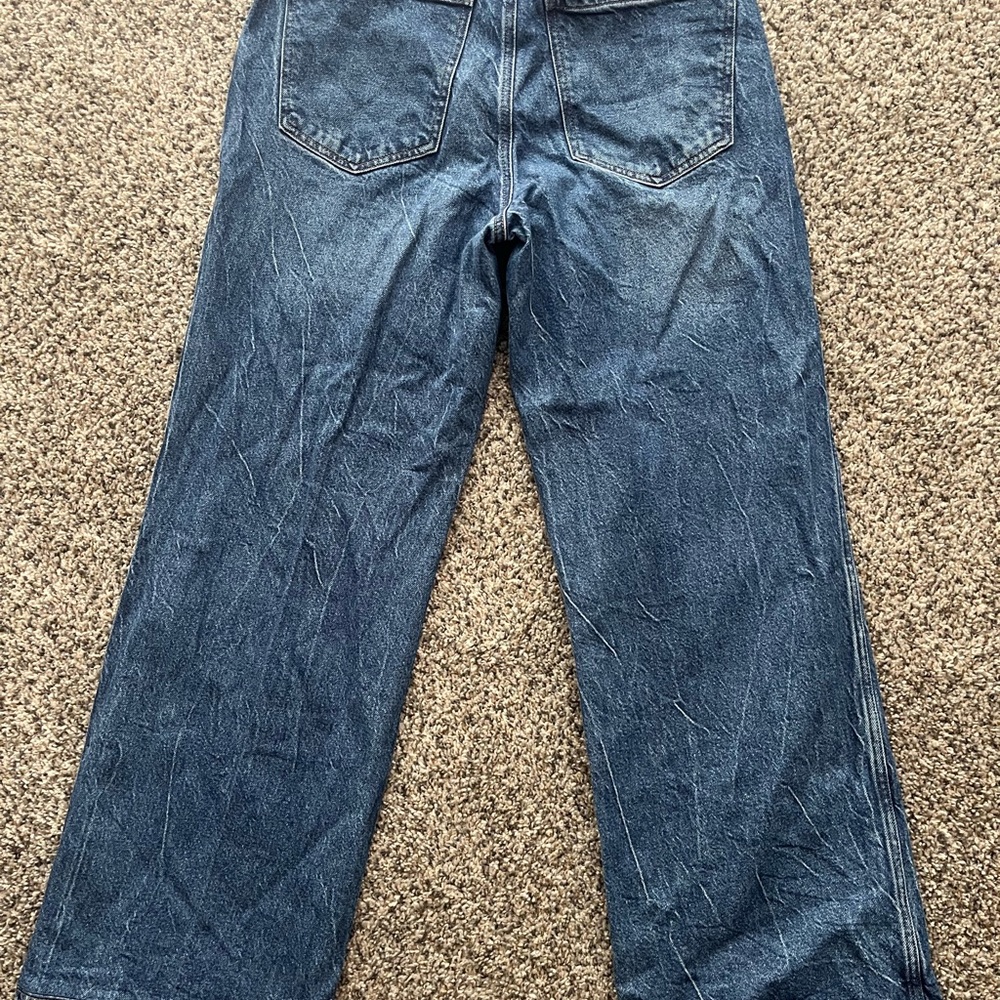 Express Women's Blue Flare Jeans